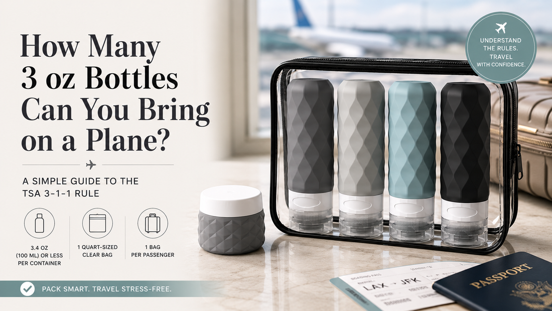 How Many 3 oz Bottles Can You Bring on a Plane? A Simple TSA Guide