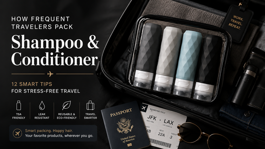 How Frequent Travelers Pack Shampoo and Conditioner: 12 Smart Tips for Stress-Free Travel