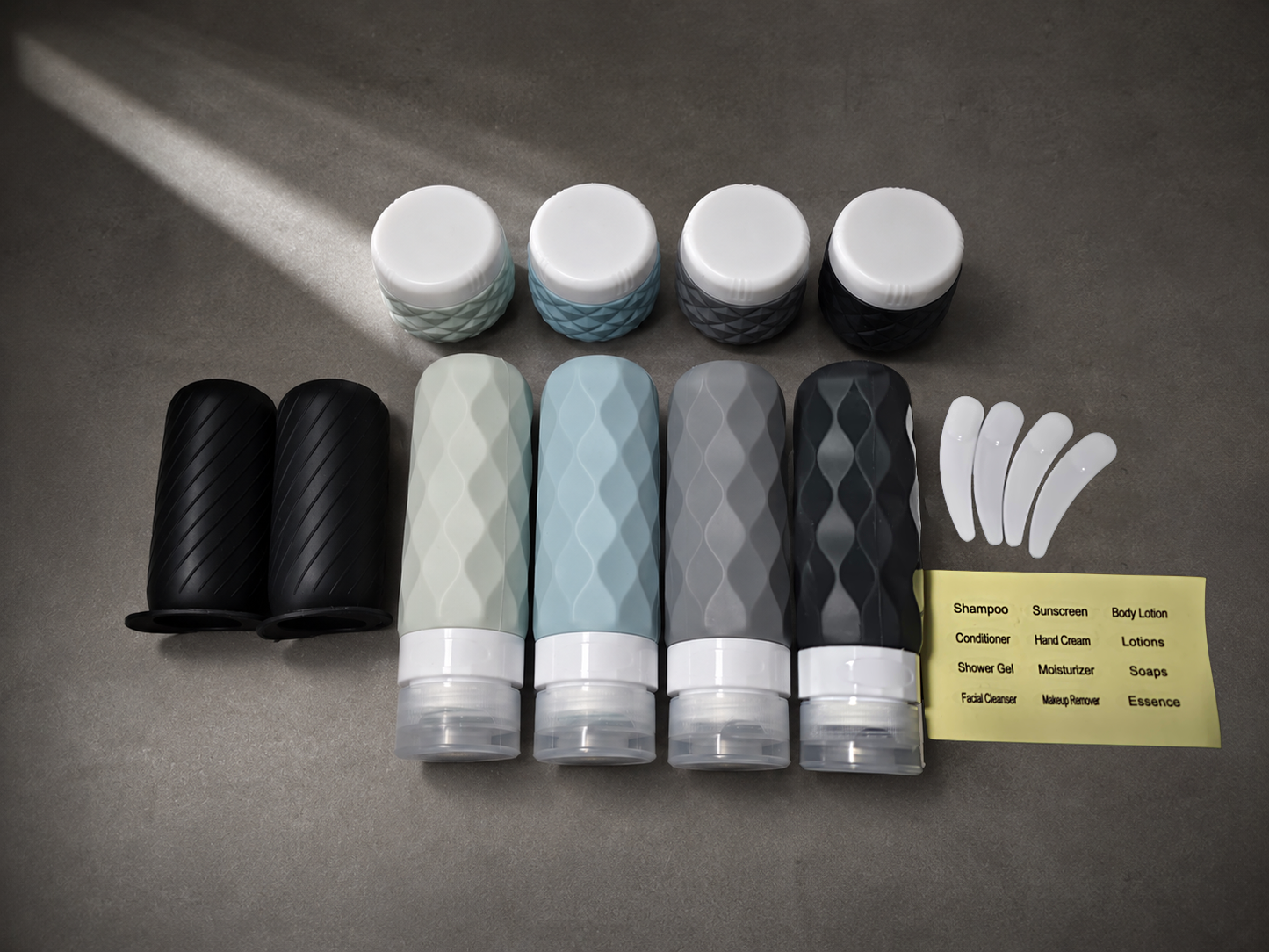 TSA-Approved Leak-Proof Travel Bottle Set